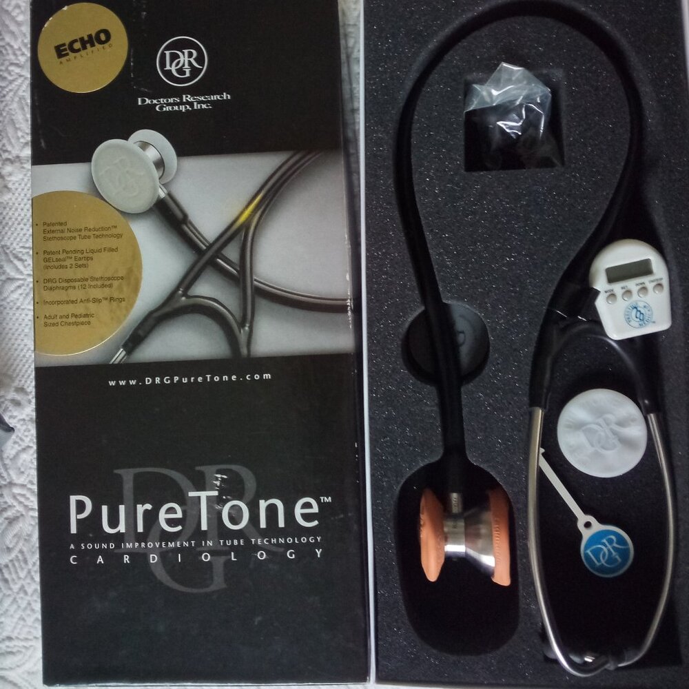 DRG Echo Amplified Stethoscope Perfect $275. Condition